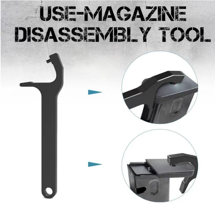 Glock Universal Tool Set with Front Sight, Magazine Disassembly & Pin Punch Tools