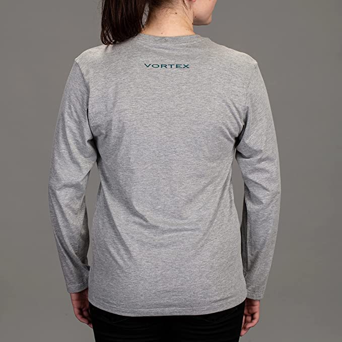 Women's Alpine Line Long Sleeve T-Shirt - Large, Gray Heather