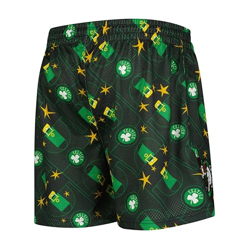 NBA Basketball Shorts - Boston Celtics - Black - Medium