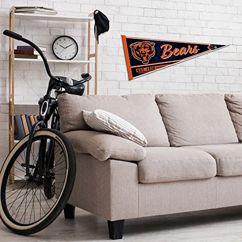 NFL Football Classic Felt Wall Pennant - 12" x 30" Home Decor