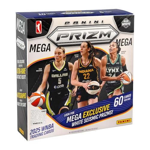 2025 Prizm WNBA Mega Box - Trading Card Collection