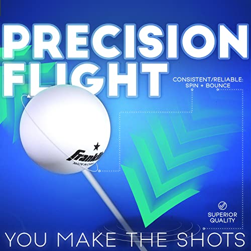 Table Tennis Balls 1-Star 12 Pack - 40 mm, Durable ABS Plastic