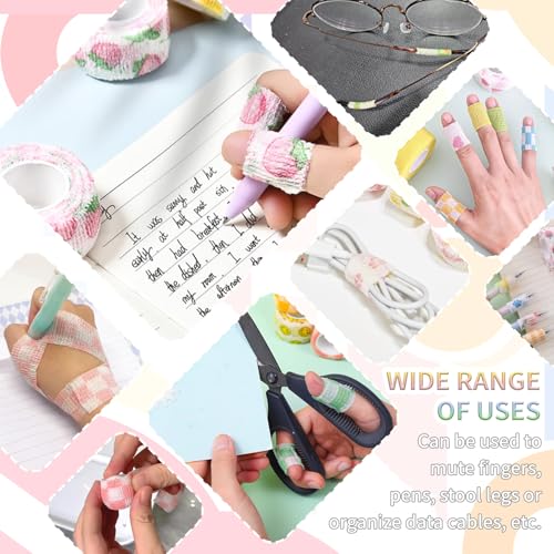 Self-Adhesive Finger Bandage - 8 Rolls of Waterproof Elastic Tape
