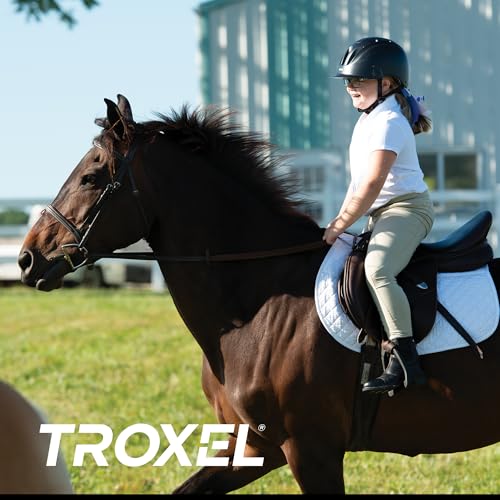 Lightweight Adjustable Horse Riding Helmet - Black, Small