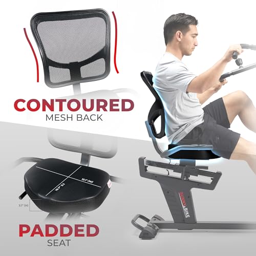 Electromagnetic Recumbent Elliptical Trainer with Arm Exercisers