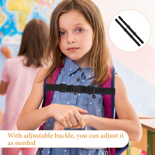 Adjustable Backpack Chest Strap Replacement - 2 Pack