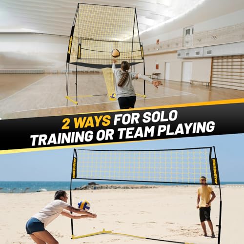 Adjustable Volleyball Net System for Backyard Training