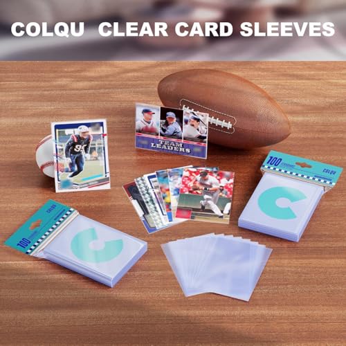 1000ct Clear Soft Card Sleeves for Trading Cards - Standard Size