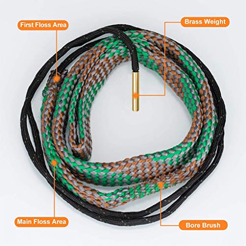 Gun Cleaning Snake - .40 Cal & .41 Cal Barrel Cleaner Kit
