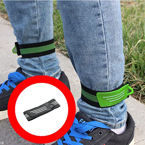 Adjustable Elastic Bike Pant Leg Straps - 4 Pack