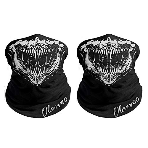 Breathable Seamless Skull Face Mask - Windproof for Biking