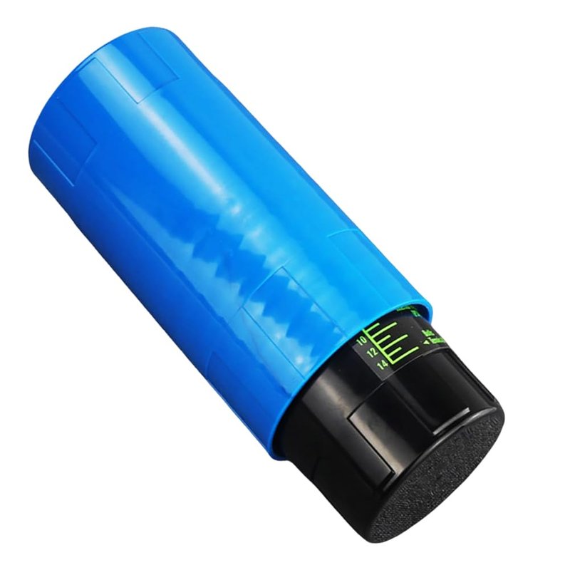 Tennis Ball Keeper-Tennis Ball Pressurizer and Storage Box, 14 PSI, Restores 3 Tennis Balls to Like-New Bounce, Blue