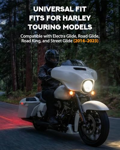PBYMT 2014-2023 Harley Saddlebag Rubber Grommets & Support Cushions Mounts (4x Grommets + 4x Cushions)