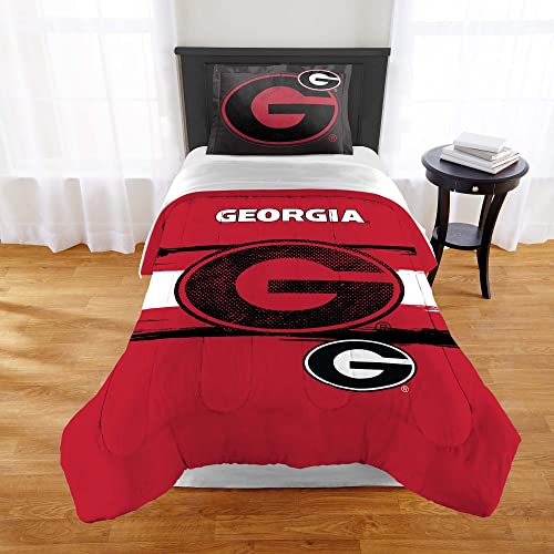 Georgia Bulldogs Comforter & Sham Set - Twin/Twin XL
