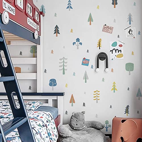 Wall Decal, Little Tree Pattern Stickers for Living Room