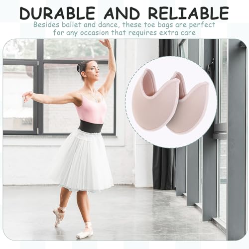 Ballet Toe Pads for Pointe Shoes - 1 Pair Toe Protectors