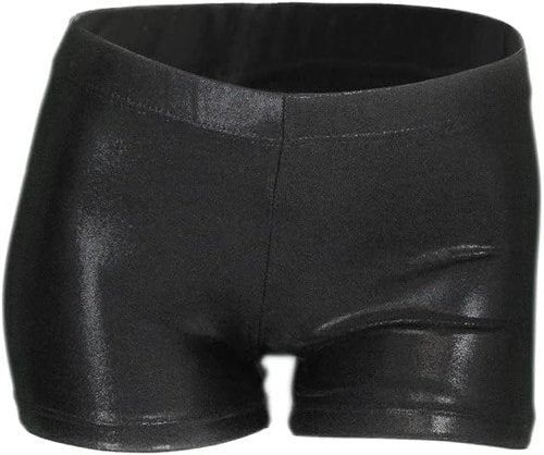 Aosva Sparkle Dance Shorts for Little Girls | Athletic Gymnastics Wear, Sizes 2-14 Years