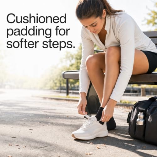 Women's Soft & Breathable Quarter Top Ankle Socks - New Black - 3 Pair Pack