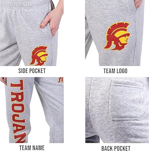 Soft Jogger Sweatpants - Florida State Seminoles - Medium - Heather Gray