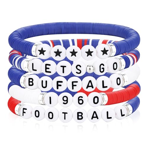 Buffalo Football Fans Bracelet - Gameday Cheerleader Decor