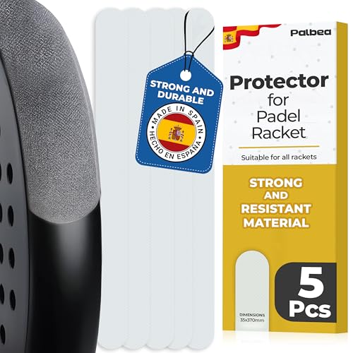 Padel Racket Protector Tape - High Strength, Easy Install - 2 Pack