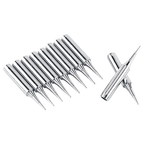 Health Gear 900m-t-1c Soldering Iron Tip, 900m Soldering Tips, 10 Pcs Iron Tips Soldering Tips 900m-t-i Solder Iron Soldering Iron Tip with Iron -Copper for Replacing The