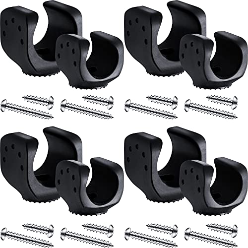 Flashlight Mounting Brackets - 8 Pieces with Screws