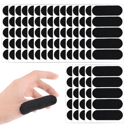 Bowling Thumb Tape - Elastic Finger Protector for Bowlers - Black, 100 Pieces