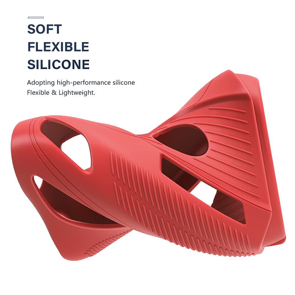 TUSITA Silicone Case Compatible with Bushnell Tour V5 Slope Shift Laser Golf Rangefinder - Red