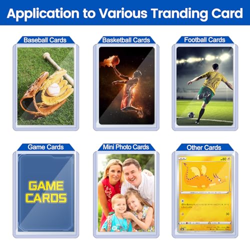 18 Hard Plastic Card Sleeves for Trading Cards - 3" x 4"