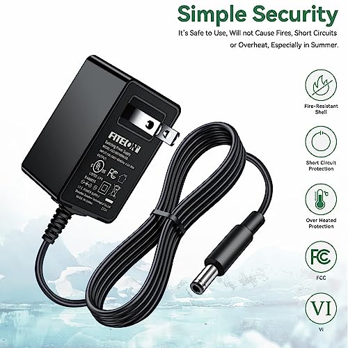 5V AC Power Adapter for Rechargeable Spotlight and LED Flashlights - FITE ON