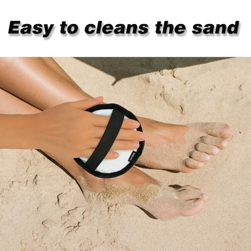 Beach Sand Remover Bag with Elastic Band - Blue