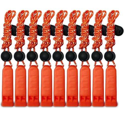 Emergency Whistle - 120dB Safety Survival Signal - 5 Pack