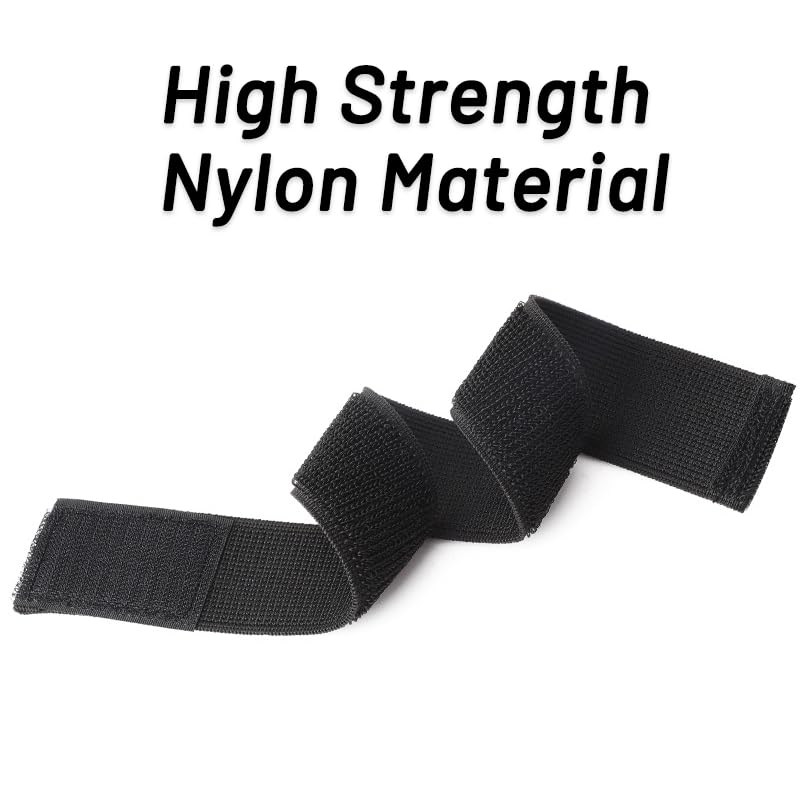 4 Pack Adjustable Elastic Band - 2.5 Cm Wide Ankle Straps for Cycling & Hiking