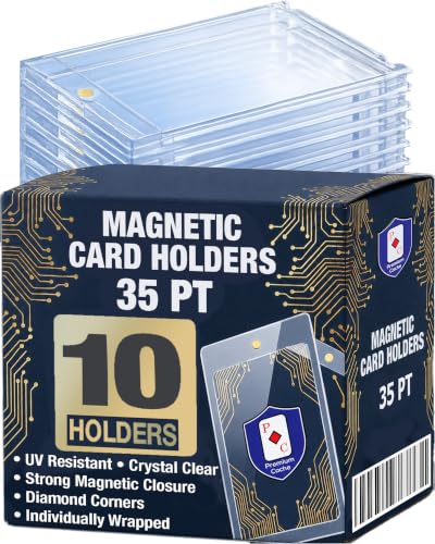 Magnetic Card Holders for Trading Cards - 35pt, 10 Count