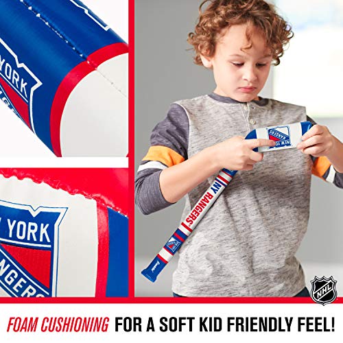 New York Rangers Mini Soft Hockey Stick Set - Kids' Foam Stick & Ball
