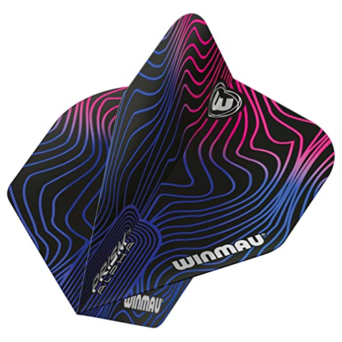 Dart Flights - WINMAU Prism Alpha Solar Design, 100 Micron, 3 Sets