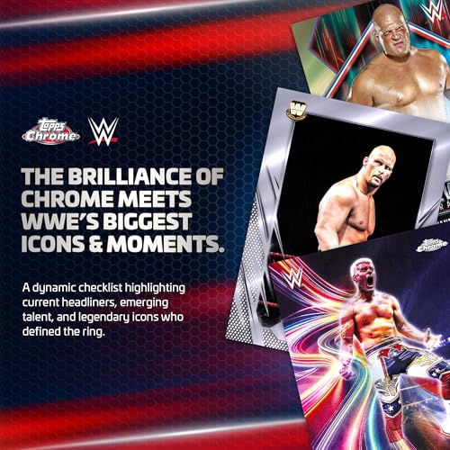 2026 Topps Chrome WWE Mega Box - Factory Sealed Trading Cards