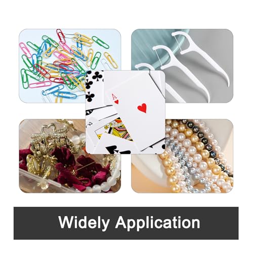 8 Pack Plastic Playing Card Case Holder - Game Card Storage