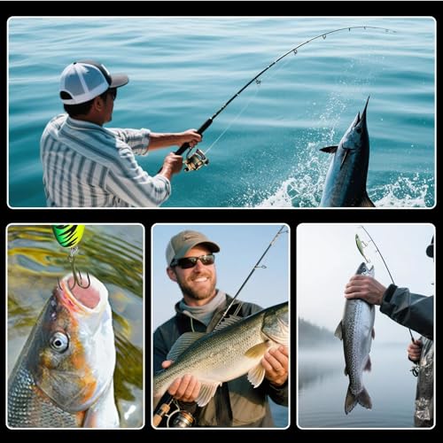 2X Strong Treble Hooks - 10 Pcs Replacement Fishing Hooks