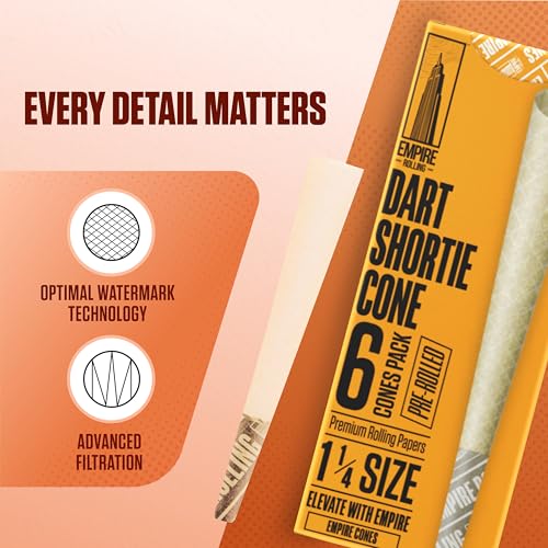 Mini Rolling Tubes 70mm - Natural Unbleached Fiber with Tips - 6 Pack