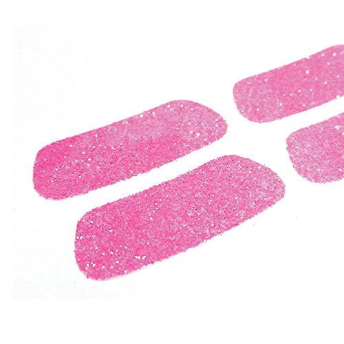 Pro-Grade Eye Black Glitter Strips for Sports - Pink