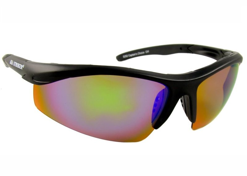 Sea Striker Captain's Choice Polarized Sunglasses, Black