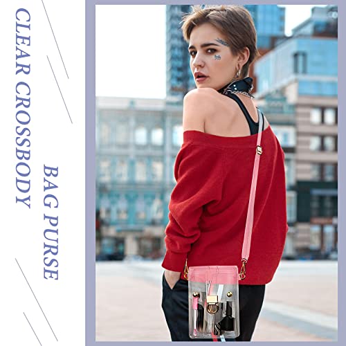 Weewooday Transparent PVC Bag - Stadium Approved Crossbody Bag