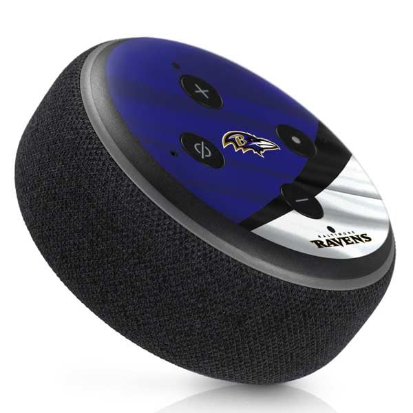 NFL Baltimore Ravens Decal Skin for Amazon Echo Dot 3