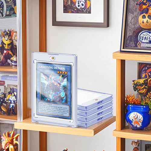 Magnetic Card Holders 5 Count for Trading Cards - 35pt Sleeves