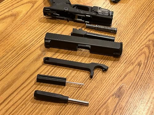 Pistol Maintenance Tool Kit: Front Sight Wrench and Pin Punch Disassembly