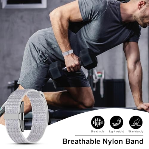 Nylon Loop Replacement Strap for Hume Band - Sand Pink & Sea Shell
