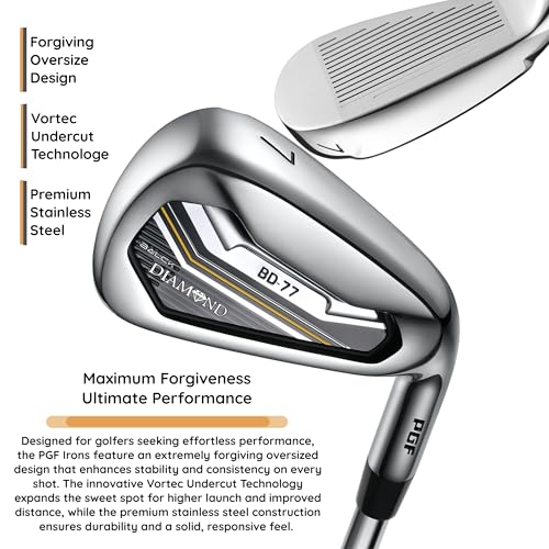 Complete Golf Club Set for Men - 14-Piece Regular Flex