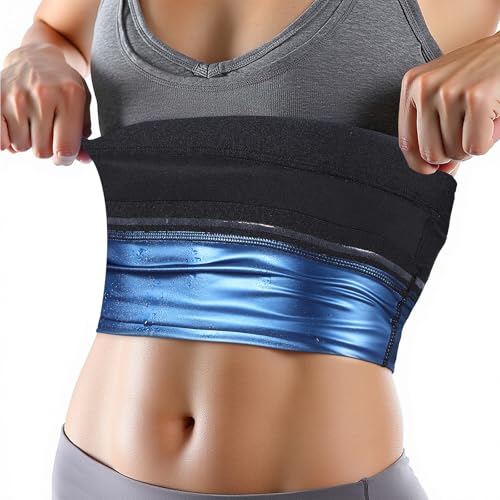 Waist Trimmer for Women - Sweat Sauna Belt Band - Small-Medium